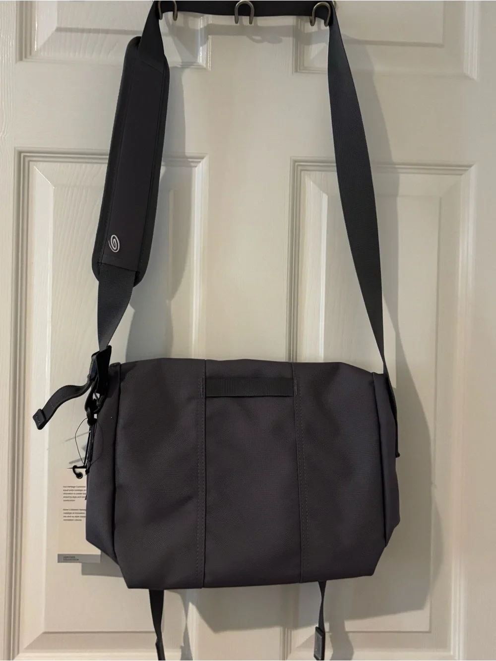 Timbuk2 Slate Gray Classic Gunmetal Messenger Bag